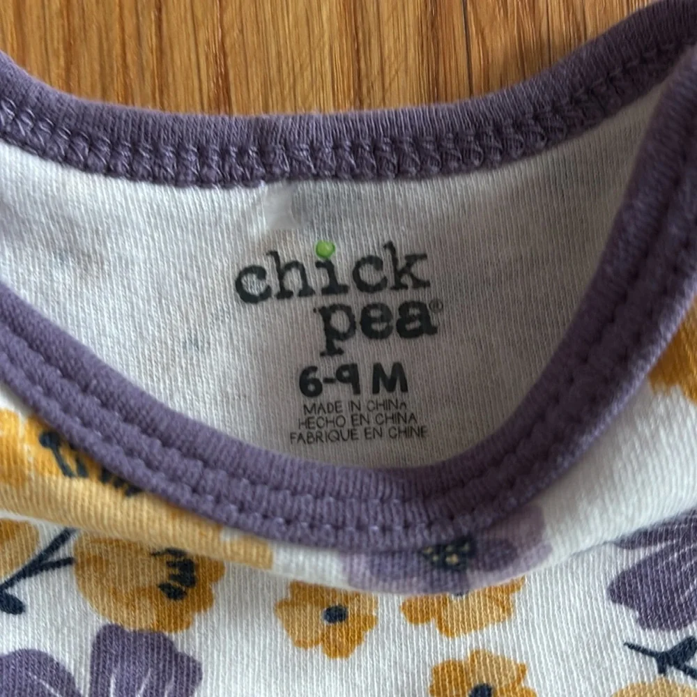 6-9M Chick Pea Dress and Bodysuit Set